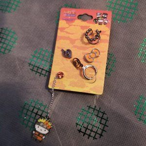 Naruto Hello Kitty Shippuden Ear Cuffs (Earrings)